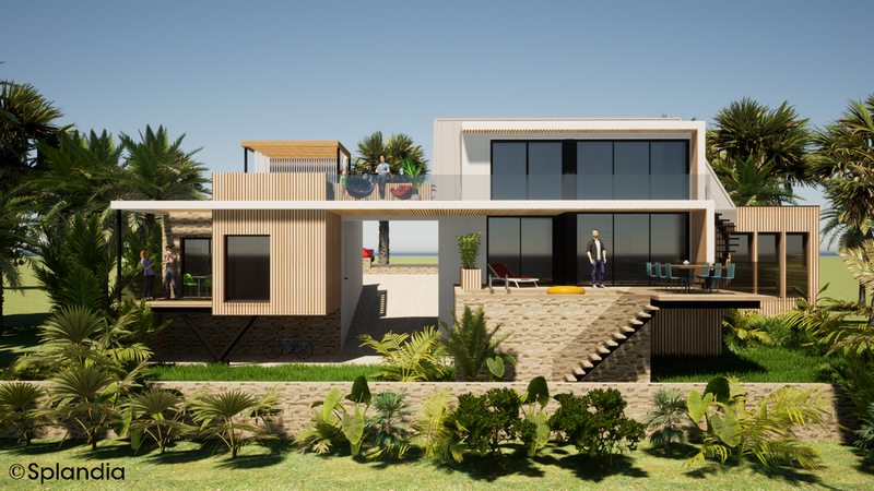 Plan d'architecture détaillé Splandia